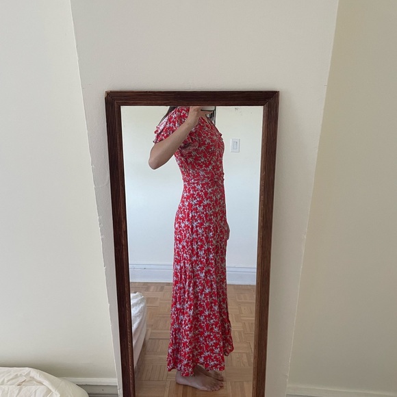 French Connection red maxi dress - Picture 5 of 5